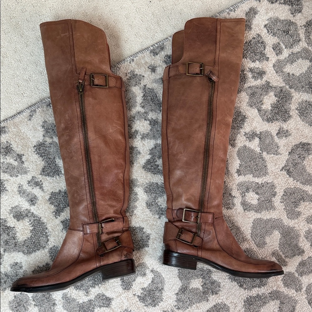 Sam Edelman Brown Over the Knee Boots